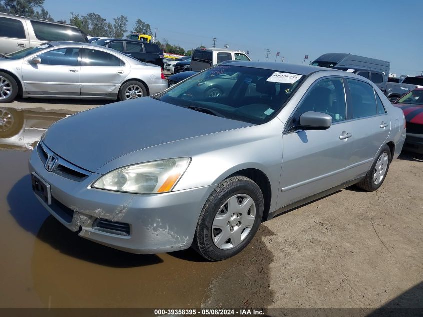 2006 Honda Accord 2.4 Lx VIN: 1HGCM564X6A179175 Lot: 39358395