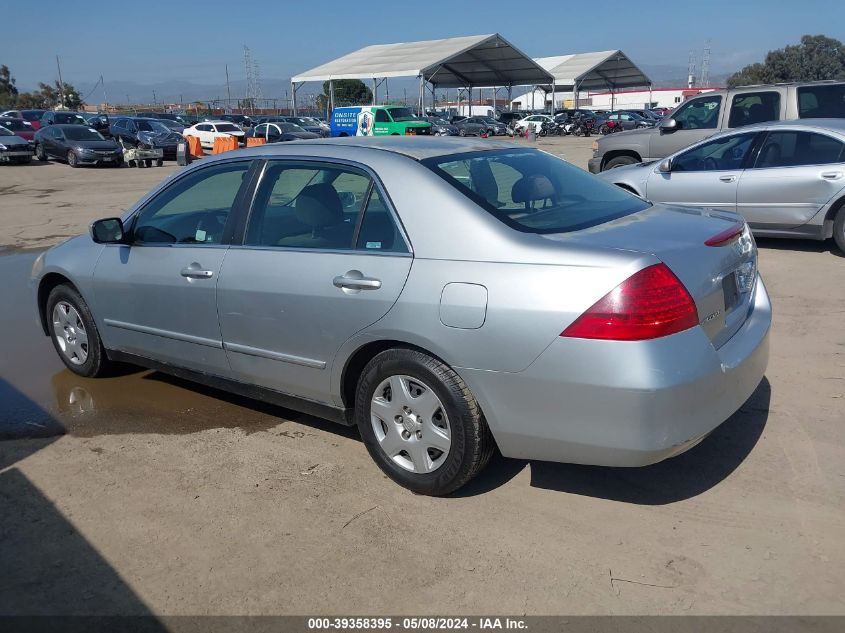 2006 Honda Accord 2.4 Lx VIN: 1HGCM564X6A179175 Lot: 39358395