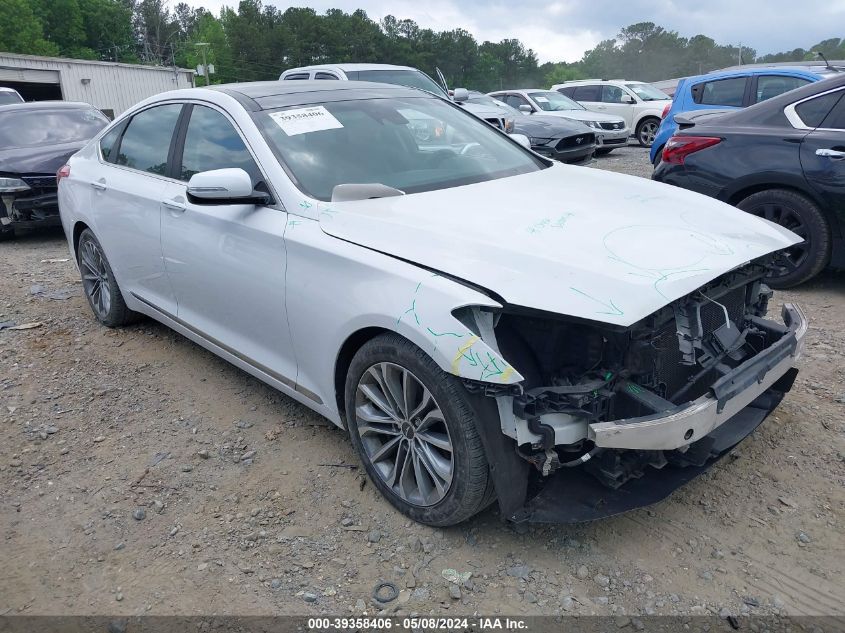 2017 Genesis G80 3.8 VIN: KMHGN4JE0HU206517 Lot: 39358406