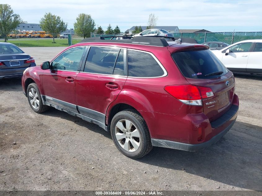 2011 Subaru Outback 2.5I Limited VIN: 4S4BRBKC8B3351589 Lot: 39358409