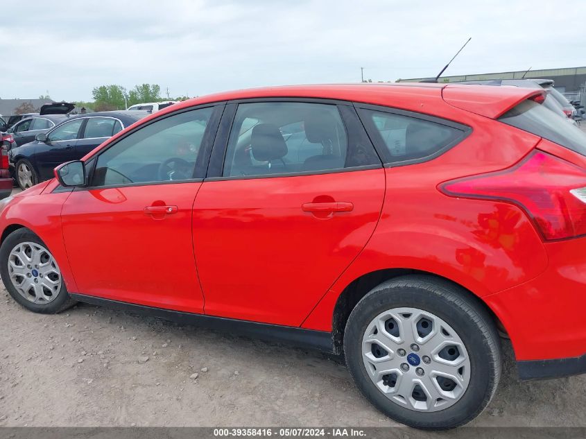 2012 Ford Focus Se VIN: 1FAHP3K22CL220831 Lot: 39358416