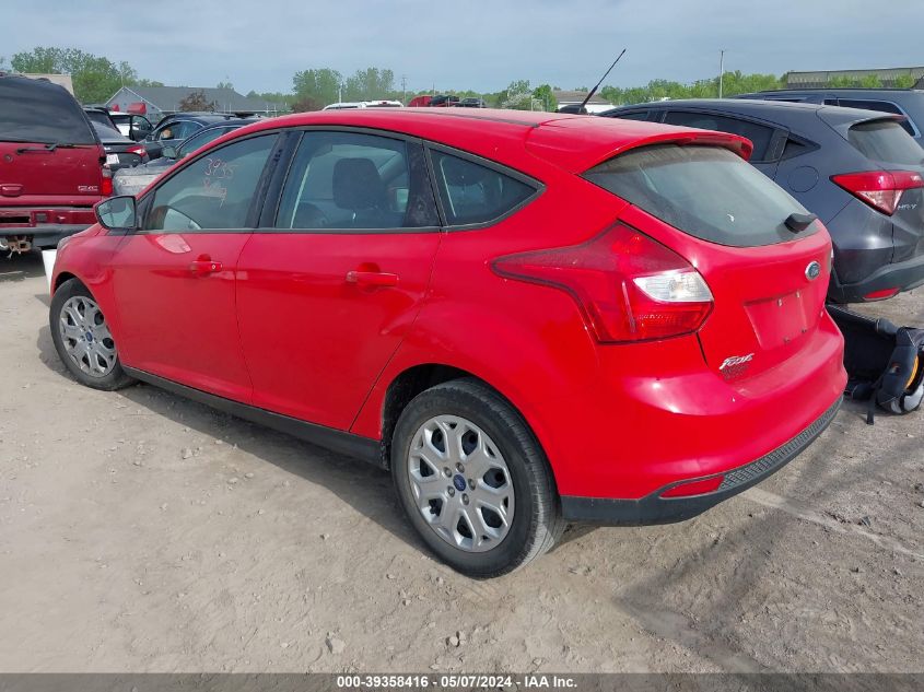 2012 Ford Focus Se VIN: 1FAHP3K22CL220831 Lot: 39358416