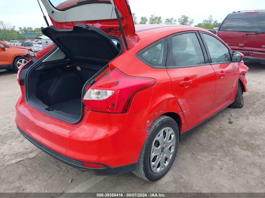 2012 Ford Focus Se VIN: 1FAHP3K22CL220831 Lot: 39358416