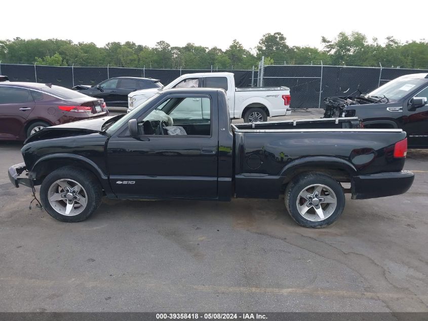 2003 Chevrolet S-10 Ls VIN: 1GCCS14X038131343 Lot: 39358418