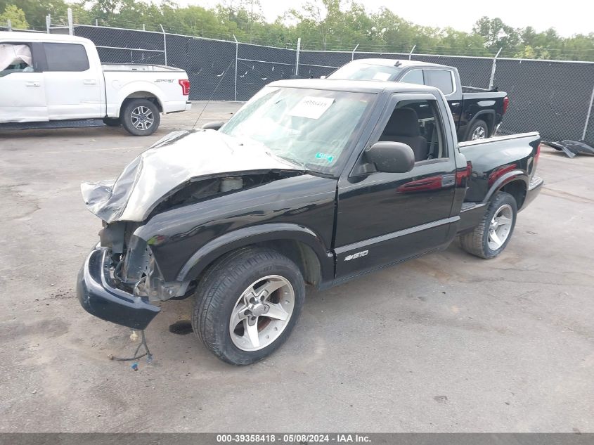 2003 Chevrolet S-10 Ls VIN: 1GCCS14X038131343 Lot: 39358418