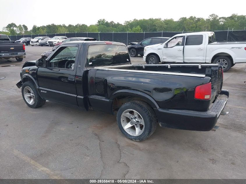 2003 Chevrolet S-10 Ls VIN: 1GCCS14X038131343 Lot: 39358418