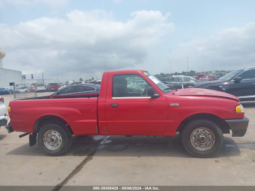 2001 Mazda B2300 Se/Sx VIN: 4F4YR12D51TM27633 Lot: 39358425