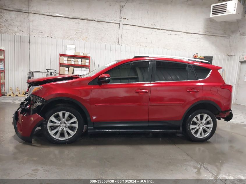 2014 Toyota Rav4 Limited VIN: 2T3DFREV4EW216493 Lot: 39358438