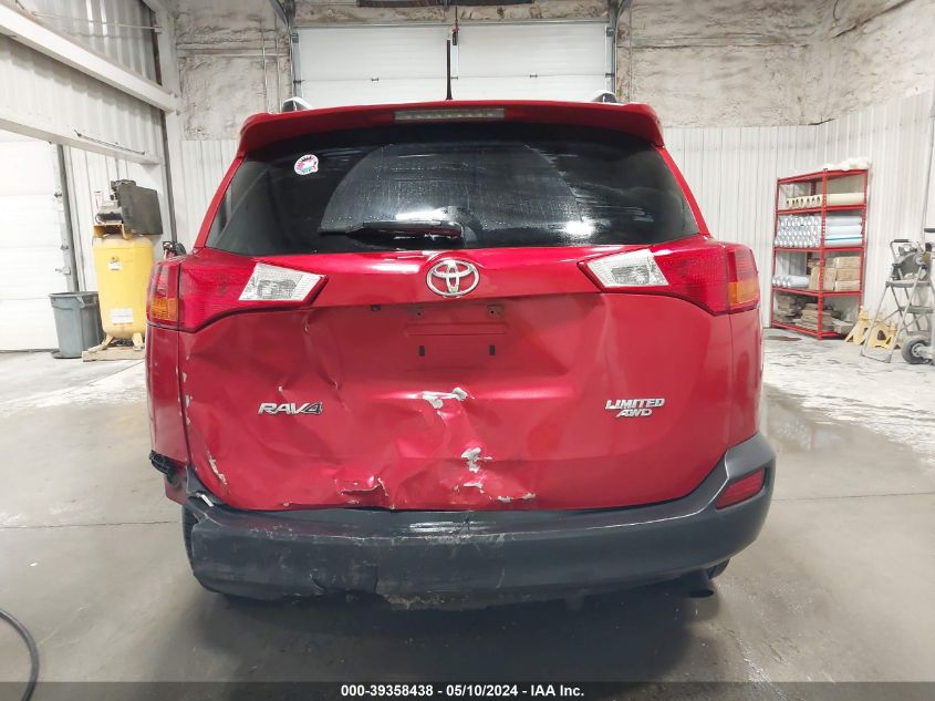 2014 Toyota Rav4 Limited VIN: 2T3DFREV4EW216493 Lot: 39358438