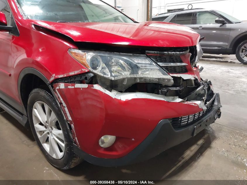 2014 Toyota Rav4 Limited VIN: 2T3DFREV4EW216493 Lot: 39358438