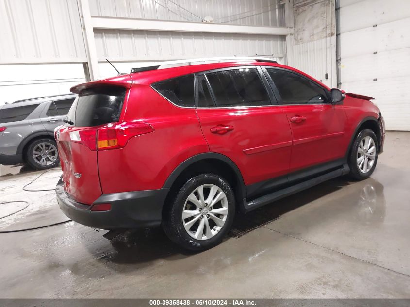 2014 Toyota Rav4 Limited VIN: 2T3DFREV4EW216493 Lot: 39358438