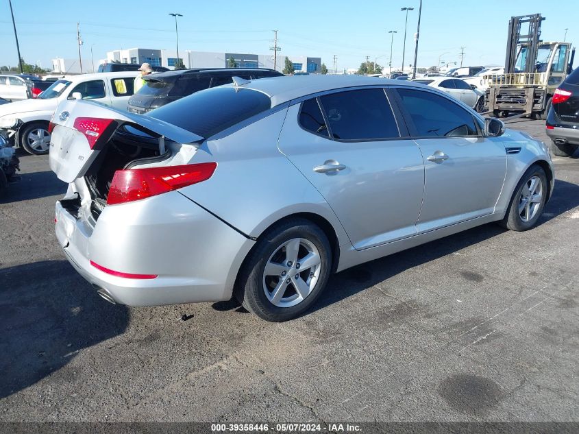 2011 Kia Optima Lx VIN: KNAGM4A71B5096391 Lot: 39358446