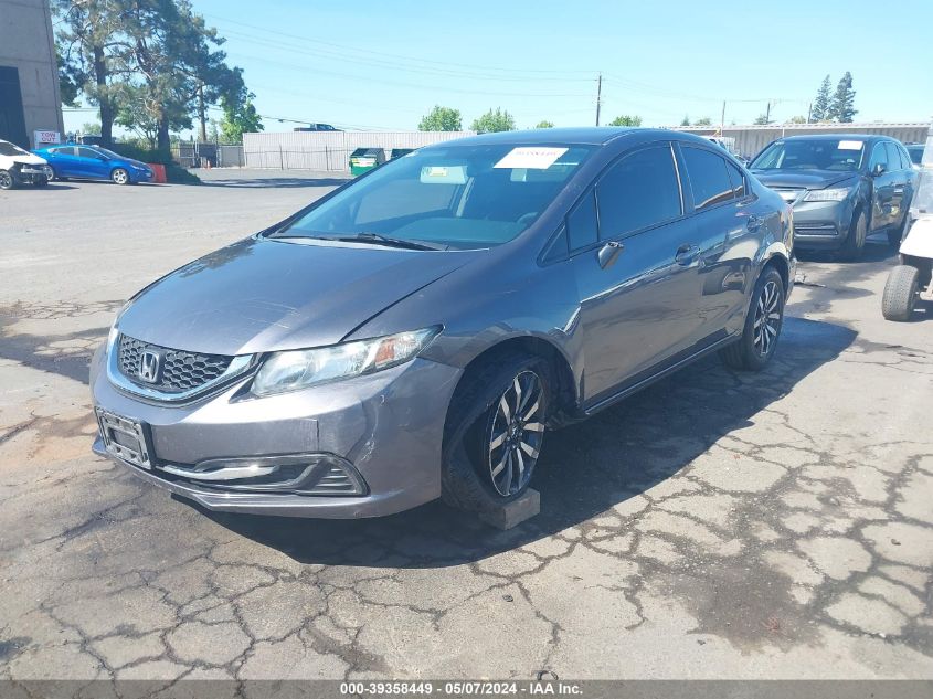 2015 Honda Civic Lx VIN: 2HGFB2F58FH563189 Lot: 39358449