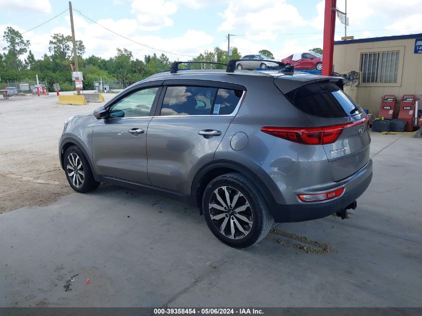 2017 Kia Sportage Ex VIN: KNDPN3AC7H7077901 Lot: 39358454