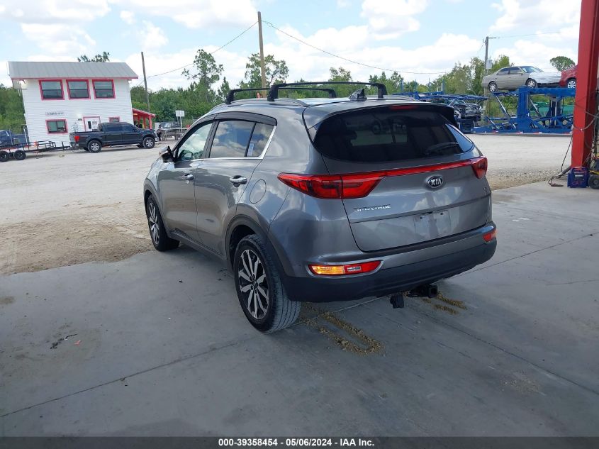 2017 Kia Sportage Ex VIN: KNDPN3AC7H7077901 Lot: 39358454