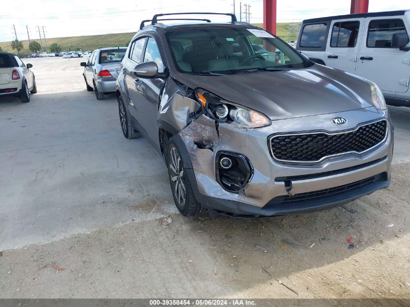 2017 Kia Sportage Ex VIN: KNDPN3AC7H7077901 Lot: 39358454