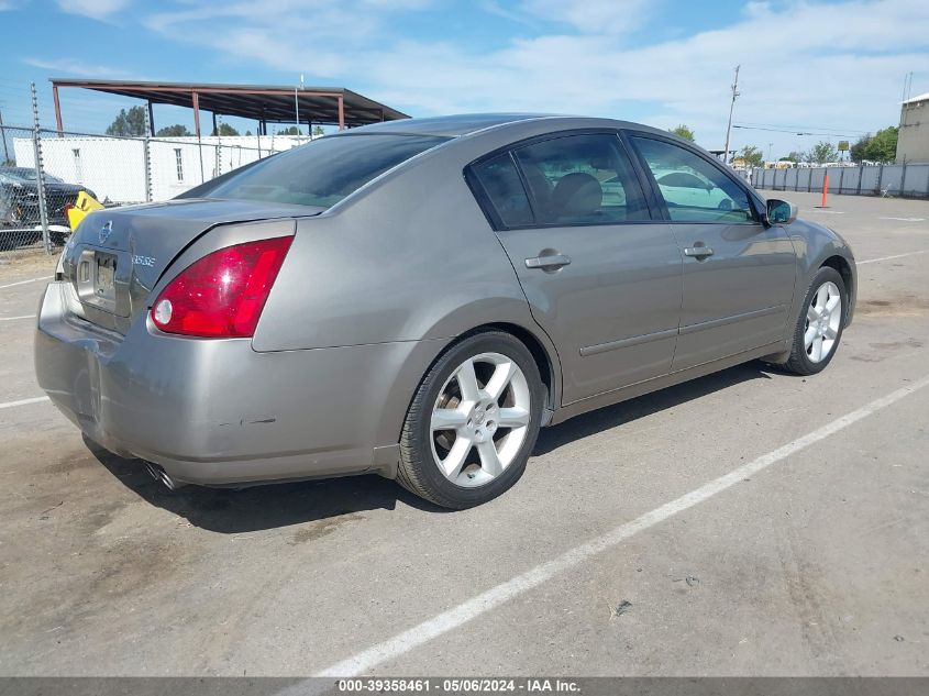 2006 Nissan Maxima 3.5 Se VIN: 1N4BA41E56C863848 Lot: 39358461