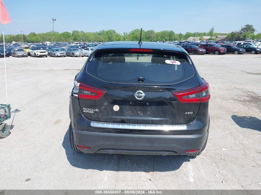 2020 Nissan Rogue Sport S Awd Xtronic Cvt VIN: JN1BJ1CW5LW375222 Lot: 39358507