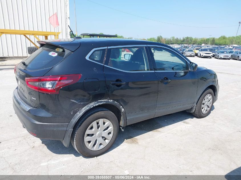 2020 Nissan Rogue Sport S Awd Xtronic Cvt VIN: JN1BJ1CW5LW375222 Lot: 39358507