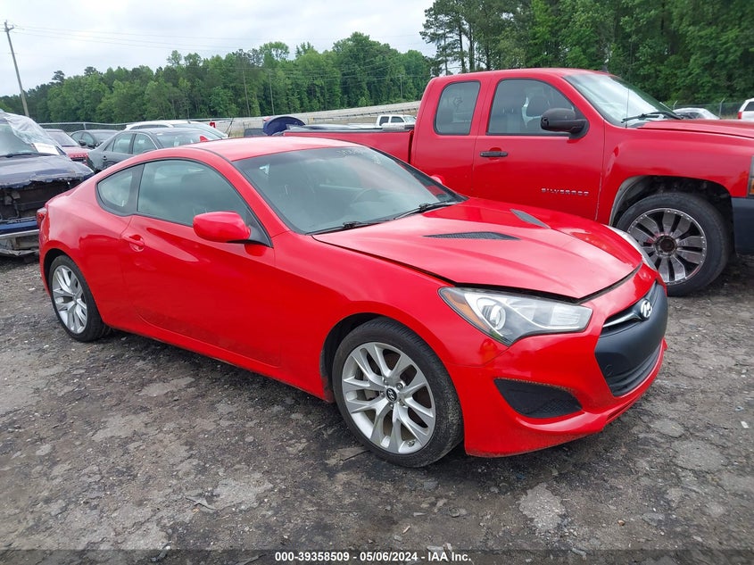 2013 Hyundai Genesis 2.0T VIN: KMHHT6KD6DU081674 Lot: 39358509