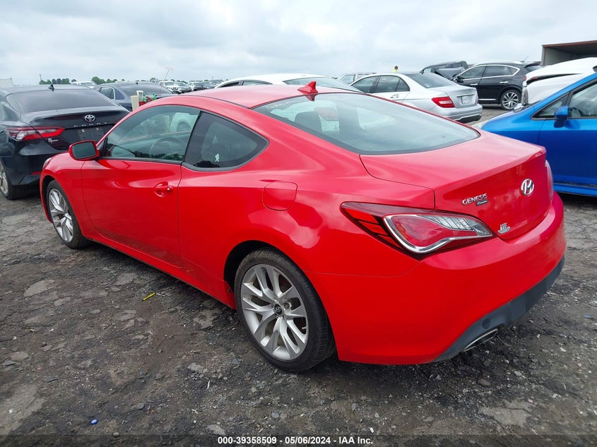2013 Hyundai Genesis 2.0T VIN: KMHHT6KD6DU081674 Lot: 39358509