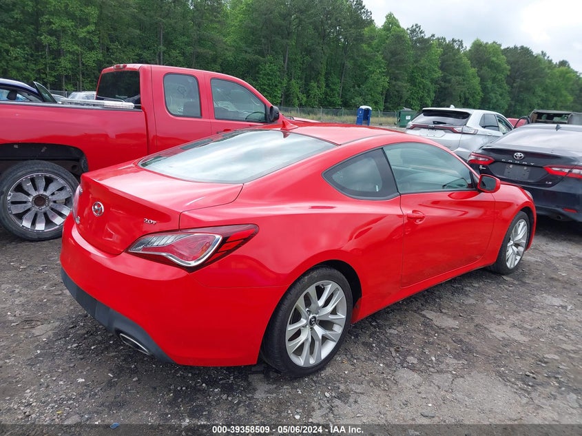 2013 Hyundai Genesis 2.0T VIN: KMHHT6KD6DU081674 Lot: 39358509