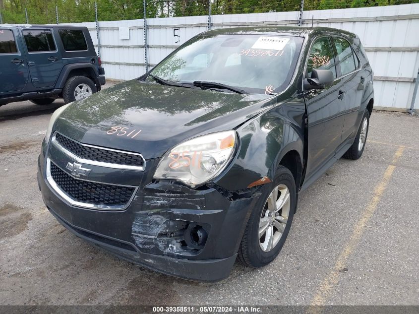 2014 Chevrolet Equinox Ls VIN: 2GNALAEK8E6260020 Lot: 39358511