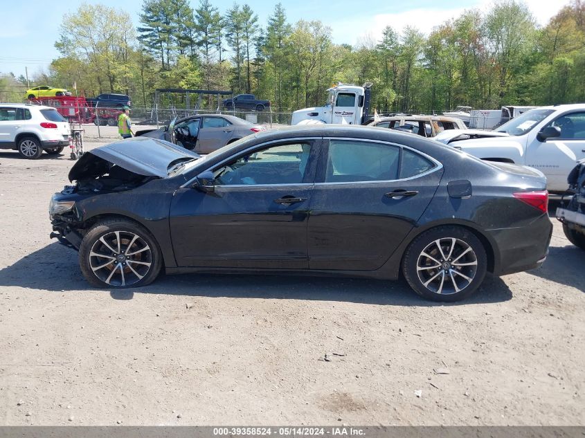 2015 Acura Tlx V6 VIN: 19UUB2F39FA016534 Lot: 39358524