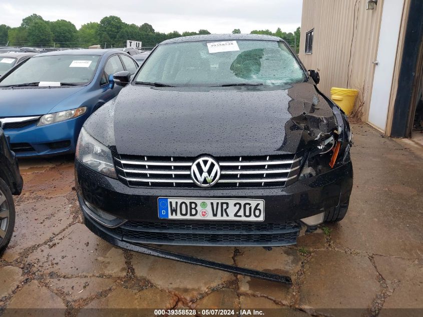 2014 Volkswagen Passat 2.0L Tdi Se VIN: 1VWBN7A31EC097207 Lot: 39358528