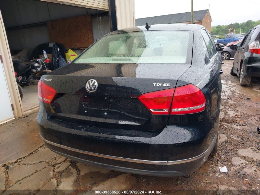 2014 Volkswagen Passat 2.0L Tdi Se VIN: 1VWBN7A31EC097207 Lot: 39358528