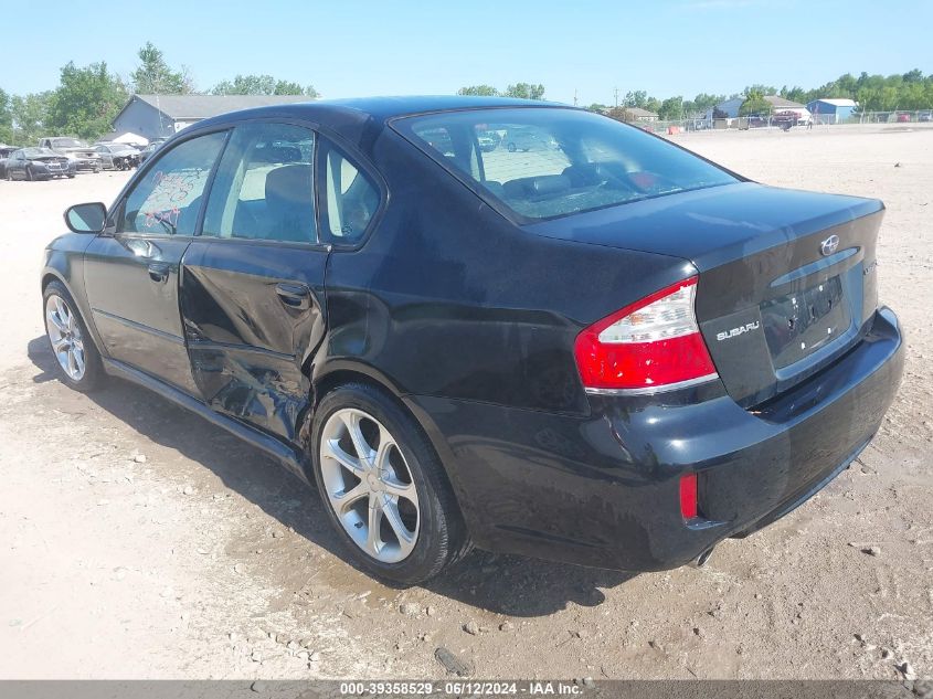 2009 Subaru Legacy 2.5I Limited VIN: 4S3BL626097210638 Lot: 39358529