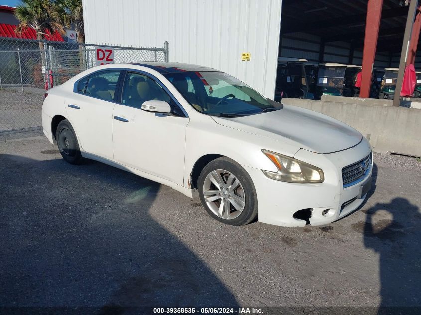 2011 Nissan Maxima 3.5 Sv VIN: 1N4AA5AP8BC855630 Lot: 39358535