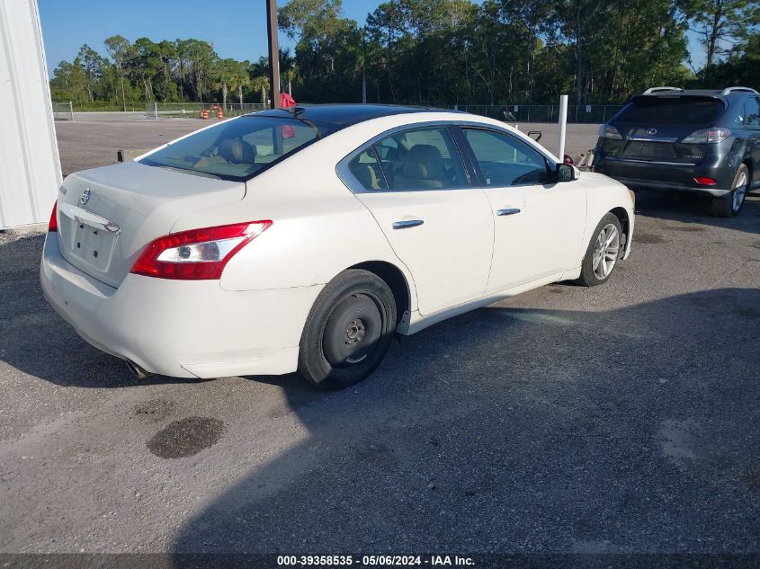 2011 Nissan Maxima 3.5 Sv VIN: 1N4AA5AP8BC855630 Lot: 39358535