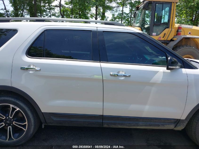 2014 Ford Explorer Sport VIN: 1FM5K8GTXEGB77597 Lot: 39358541