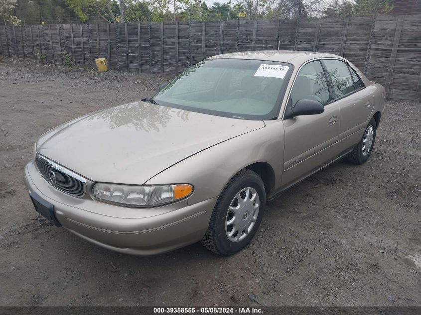 2002 Buick Century Custom VIN: 2G4WS52J821245574 Lot: 39358555