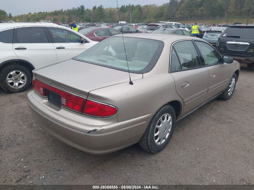 2002 Buick Century Custom VIN: 2G4WS52J821245574 Lot: 39358555