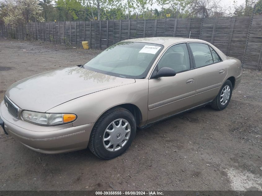 2002 Buick Century Custom VIN: 2G4WS52J821245574 Lot: 39358555