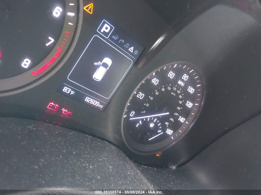 2017 Hyundai Tucson Se VIN: KM8J33A48HU596179 Lot: 39358574