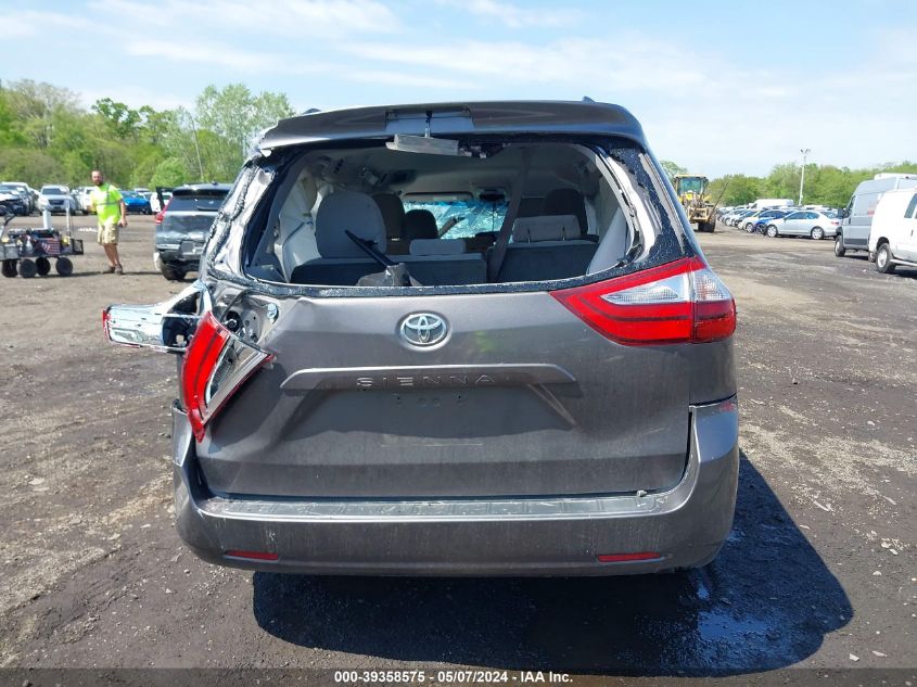 2017 Toyota Sienna Le 8 Passenger VIN: 5TDKZ3DC1HS811884 Lot: 39358575