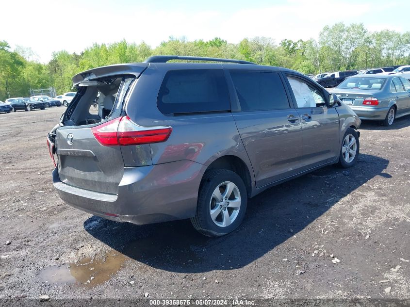 2017 Toyota Sienna Le 8 Passenger VIN: 5TDKZ3DC1HS811884 Lot: 39358575