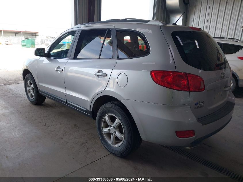 2007 Hyundai Santa Fe Gls VIN: 5NMSG73D77H061027 Lot: 39358586