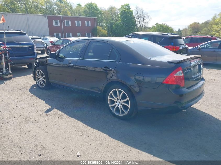 2012 Ford Fusion Sel VIN: 3FAHP0JG3CR424843 Lot: 39358602