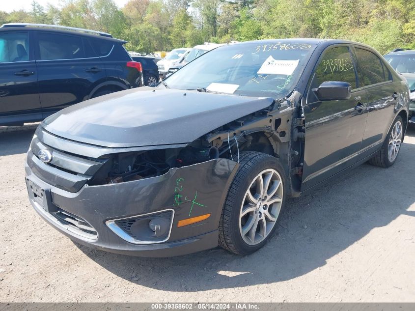 2012 Ford Fusion Sel VIN: 3FAHP0JG3CR424843 Lot: 39358602