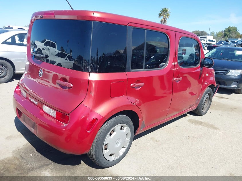 2011 Nissan Cube 1.8S VIN: JN8AZ2KR1BT206483 Lot: 39358639