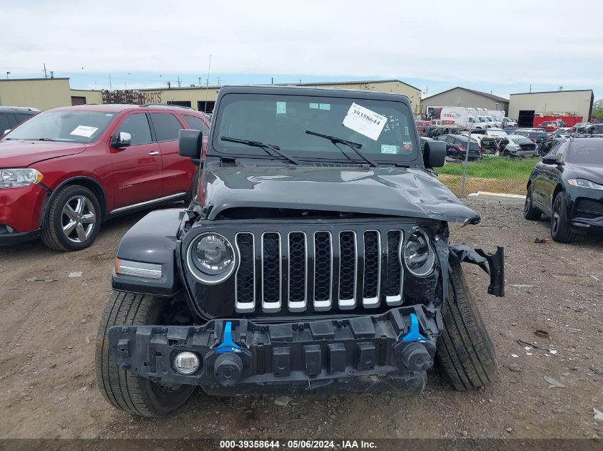 2023 Jeep Wrangler 4Xe Sahara 4X4 VIN: 1C4JJXP66PW660992 Lot: 39358644