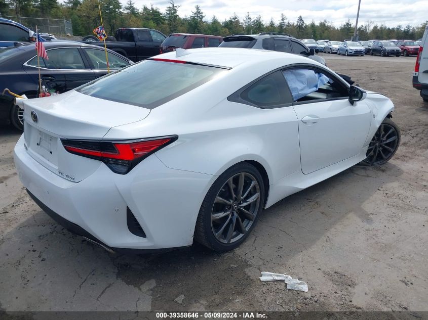 2019 Lexus Rc 300 F Sport VIN: JTHHA5BC5K5009849 Lot: 39358646