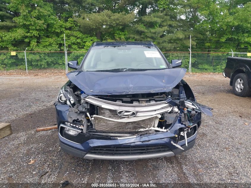 2018 Hyundai Santa Fe Sport 2.4L VIN: 5XYZUDLB2JG565670 Lot: 39358653