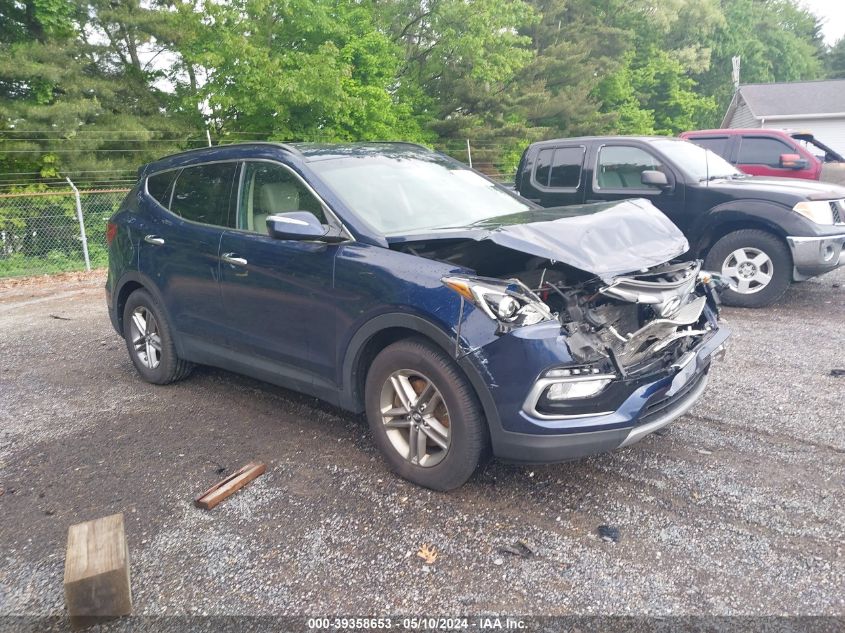 2018 Hyundai Santa Fe Sport 2.4L VIN: 5XYZUDLB2JG565670 Lot: 39358653