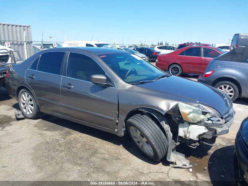 2007 Honda Accord 3.0 Ex VIN: 1HGCM66567A057459 Lot: 39358665