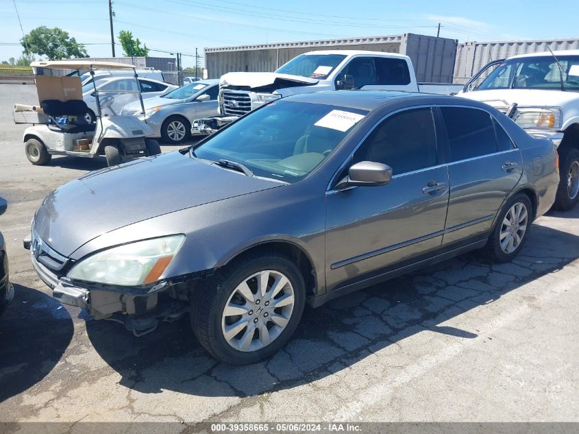 2007 Honda Accord 3.0 Ex VIN: 1HGCM66567A057459 Lot: 39358665